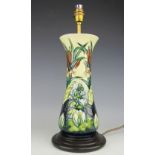 A Moorcroft Lamia pattern lamp base, c.