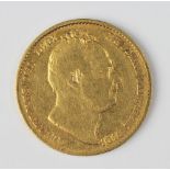A William IV 1833 gold Sovereign,