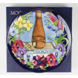 A Moorcroft 1997 limited edition centenary plate, commemorating 100 years of production, 183/750,