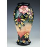 A Moorcroft Oberon pattern high shouldered vase, 1993/1995, designed by Rachel Bishop,