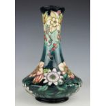 A Moorcroft Carousel pattern vase c.