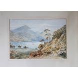 John Thwaite (19th century), Pair of watercolours, Views in Snowdonia North Wales, Signed,