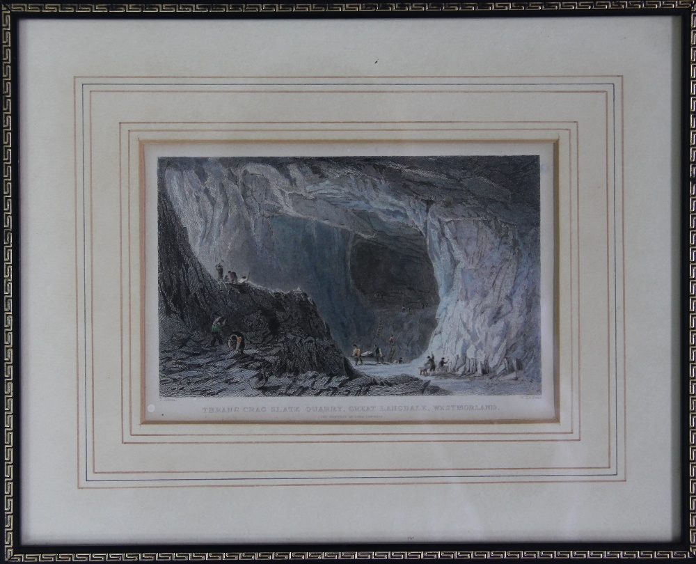 An assortment of framed and glazed book plates including Lake Windermere, - Bild 2 aus 3