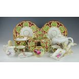 A 19th century Copeland part tea and coffee service,
