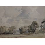 Percy Lancaster (1878-1951), Ink and watercolour, Bolton Abbey, Signed and titled, 23cm x 32cm,