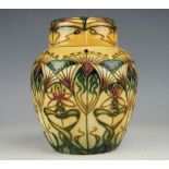 A Moorcroft limited edition ginger jar and cover, c.