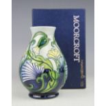 A Moorcroft Hawksbeard pattern vase, c.