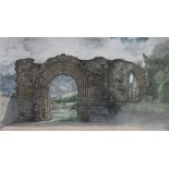 Gordon Miles, Pair of limited edition prints, Conwy Castle - North Wales, and,