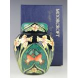 A Moorcroft limited edition Carousel ginger jar and cover, designed by Rachel Bishop, No.