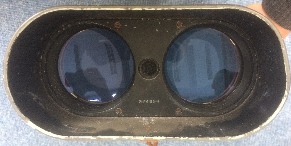 A pair of Carl Zeiss Jena large size binoculars, number 374859, - Image 2 of 4