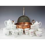 A Japanese Noritake coffee service, comprising a coffee pot and cover, milk jug,