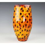 An AHS studio pottery 'Fireball' vase,
