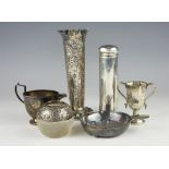 A selection of silver comprising;