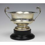A silver presentation trophy, Birmingham 1925,