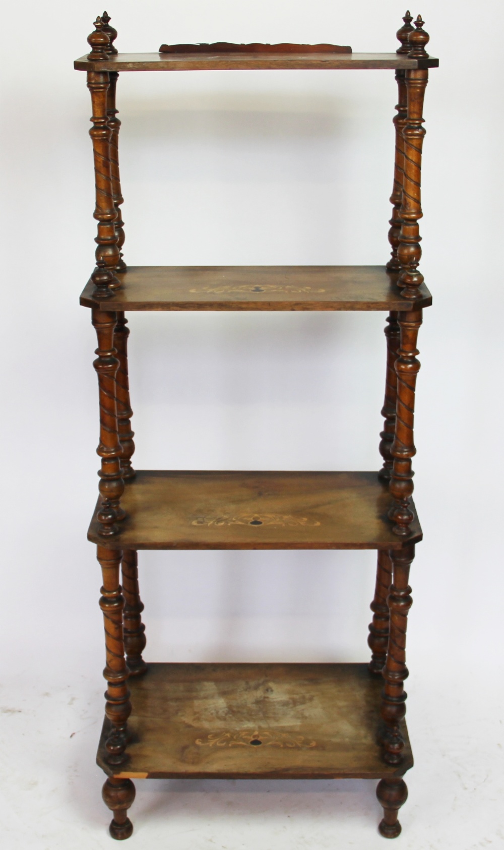 A late George III oak tripod table, 67cm H x 55cm W, - Image 3 of 4