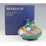A Moorcroft Woodberry pattern ovoid vase, c.