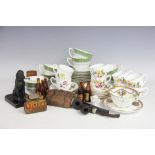 A collection of Royal Worcester tea wares, to include Regency pattern,