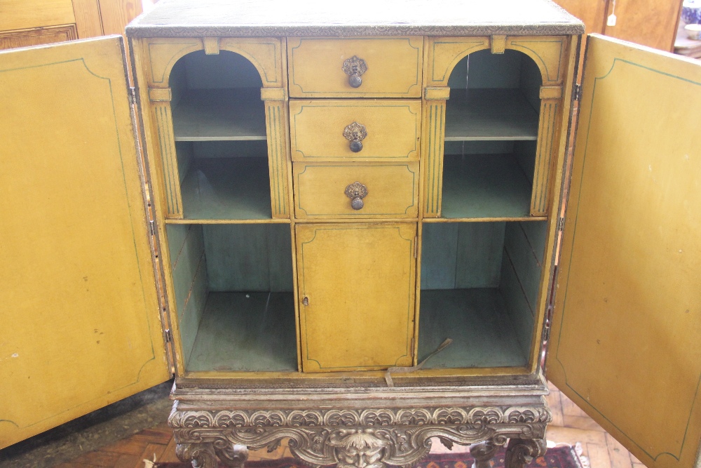 A late 17th century style cabinet on stand, c1900-1920, - Bild 10 aus 12
