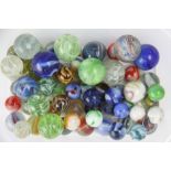 A collection of marbles,