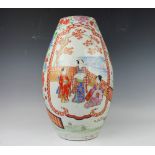A large Chinese ovoid vase,