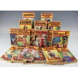 A collection of twenty one Hank Janson novels, each in pictorial paper back,