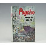 BLOCH (R), PSYCHO, first English edition, with un-clipped d.j.