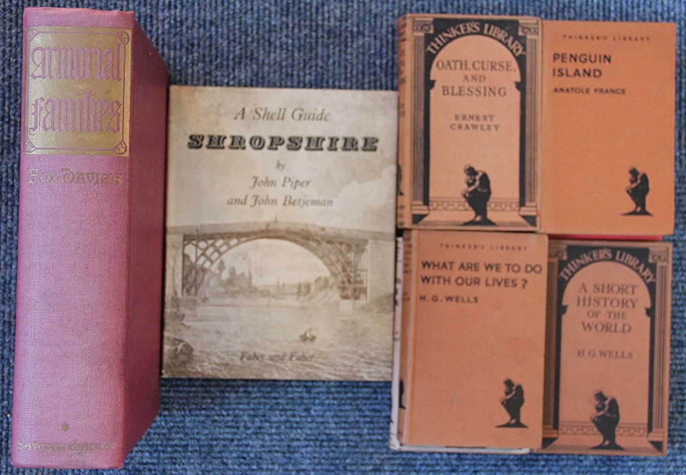 A miscellany of books and ephemera, some of local interest, to include a SHELL GUIDE TO SHROPSHIRE, - Image 9 of 9