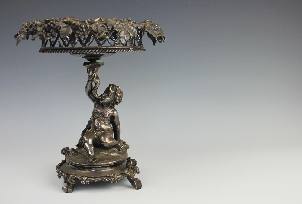 A French silver plated centrepiece by Christofle, - Image 2 of 4