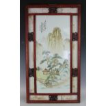 A Chinese wall panel, possibly Republic period,