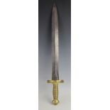An early 19th century French 1832 pattern short sword of Gladius type,