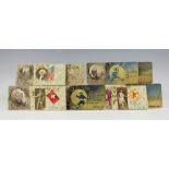 A collection of thirteen 19th century Coleman's Mustard miniature children's books,