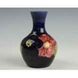 A Moorcroft bottle vase,