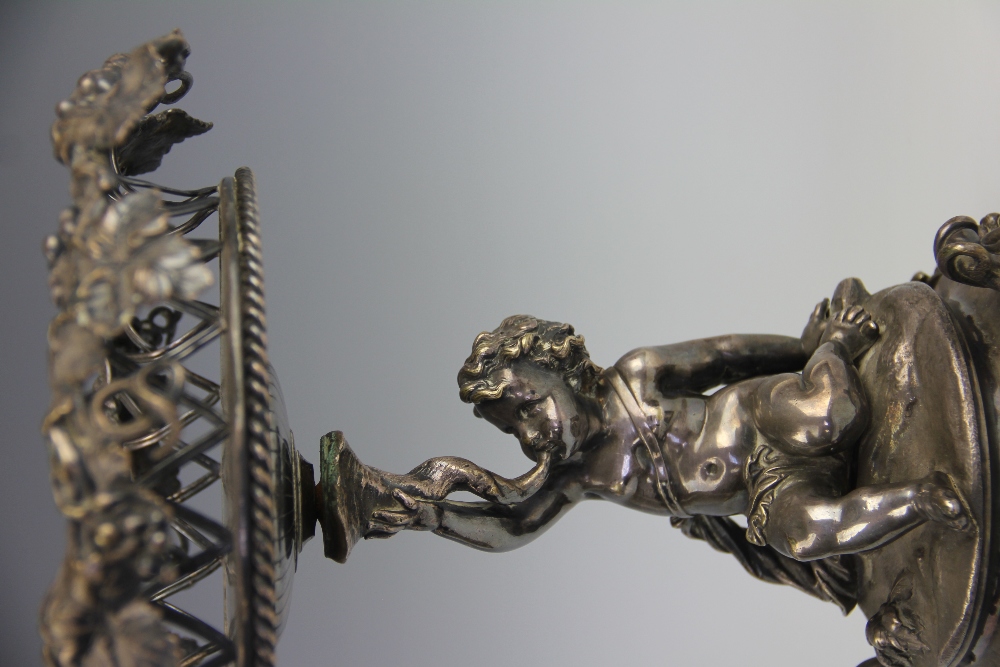 A French silver plated centrepiece by Christofle, - Image 3 of 4