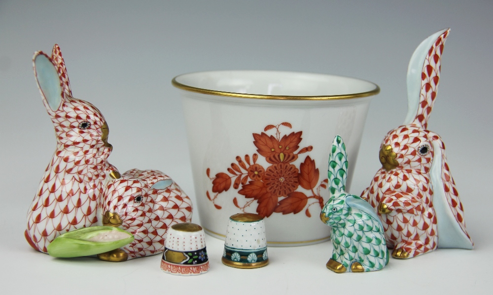 A collection of Herend porcelain,