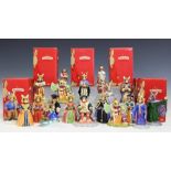 A collection of nineteen Royal Doulton Bunnykins figurines, including many in original boxes,