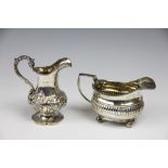 A George III silver milk jug, London 1810,