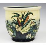 A Moorcroft Lamia pattern jardiniere, circa 1995, impressed and painted marks, 16.