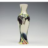 A Moorcroft vase circa 2006, numbered 1146, of slender,