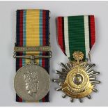 A Gulf War Medal 1990-1991 pair to 24862160 Gnr S.
