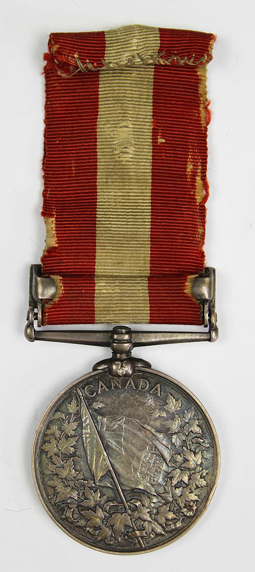 A Canada General Service Medal 1866-1870 to 1501 Gr J. Steele, R.A. - Image 2 of 4