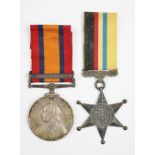 A Queen South Africa pair to 515 Pte W. Sim D. of E. Own V.