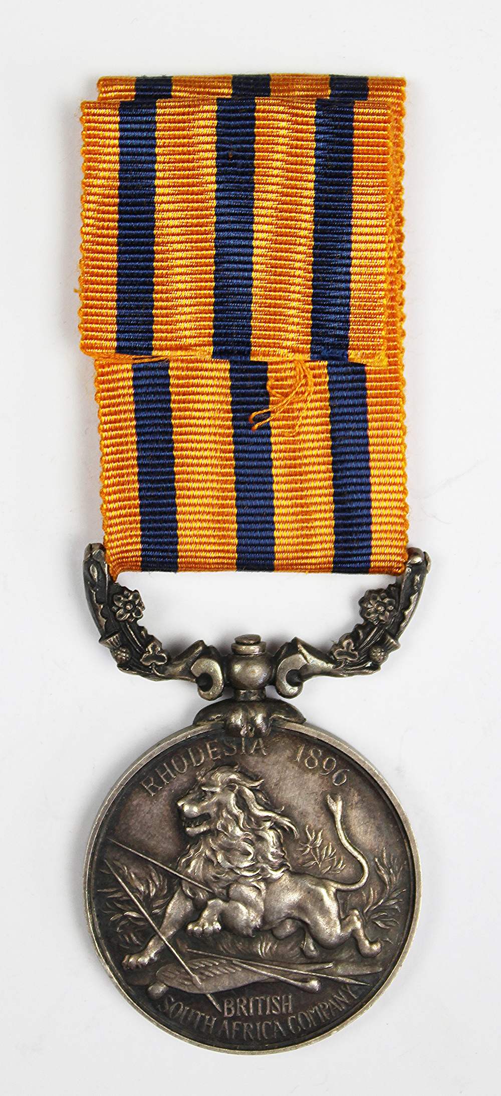 A British South Africa Company Medal 1890-1896 to Troopr J. Blackwell, 'C' Troop B.F. - Image 2 of 4