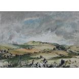 Alex Macpherson (1904-1970), Watercolour, Highland landscape, signed lower right, 32cm x 45cm,
