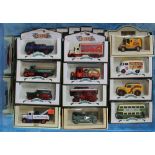 A large collection eighty of Lledo Days Gone die cast model vehicles,