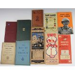 A selection of World War I and later maps, booklets and printed ephemera,