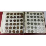 A collection of 18th century and later copper, silver and cupro-nickle coinage, British and foreign,