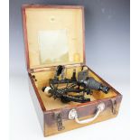 A World War II German sextant by C.