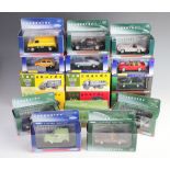 A collection of seventeen Corgi Vanguards, various boxes and editions,