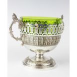 A WMF EPNS twin handled pedestal bowl, early 20th century,