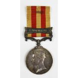An India Mutiny Medal 1857-1858 to Jas Reid, 3rd Bn Rifle Bde,